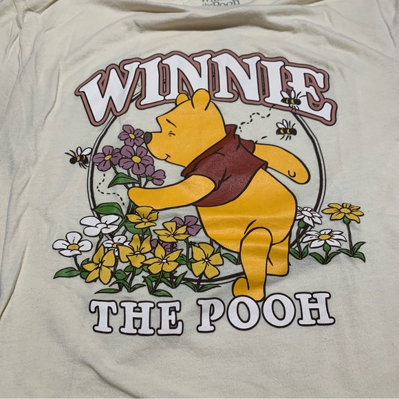 Disney Winnie the‎ Pooh Cream Short Sleeve Tee - Picture 3 of 6